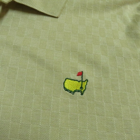 XL Tan Masters Amen Corner Mens Cotton #361 Polo - Picture 3 of 7